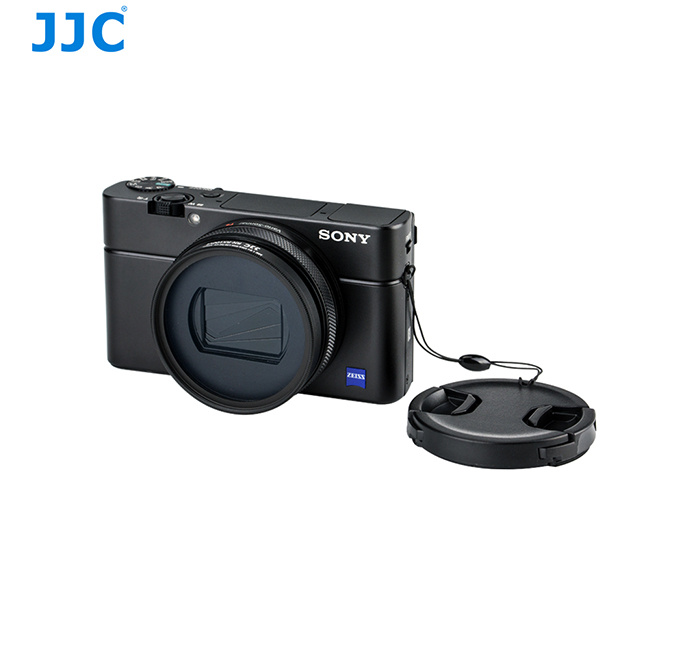 JJC Filter Adapter & Lens Cap Kit for Sony RX100 VI and RX100 VII, ZV-1 and Canon G5X Mark II
