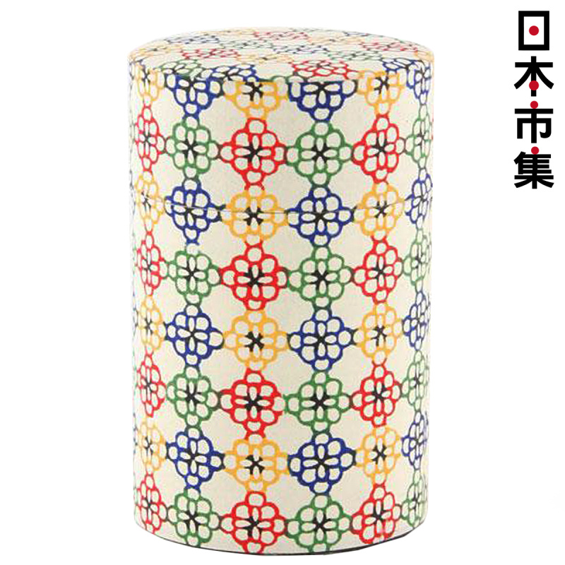 日本 傳統和紙 日本製 4色繡球花 防潮茶葉罐【市集世界 - 日本市集】