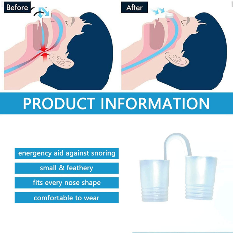 Snore Aid一套4個鼻腔擴張器-防止減低鼻鼾 BPA Free