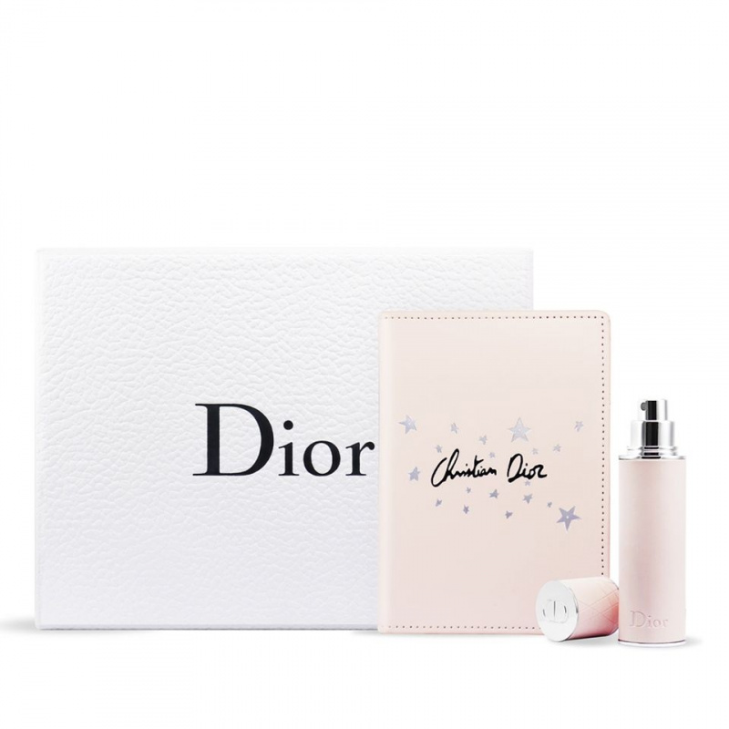 Miss Dior Travel Gift Set Eau de Toilette Travel Spray & Passport Holder in  Box