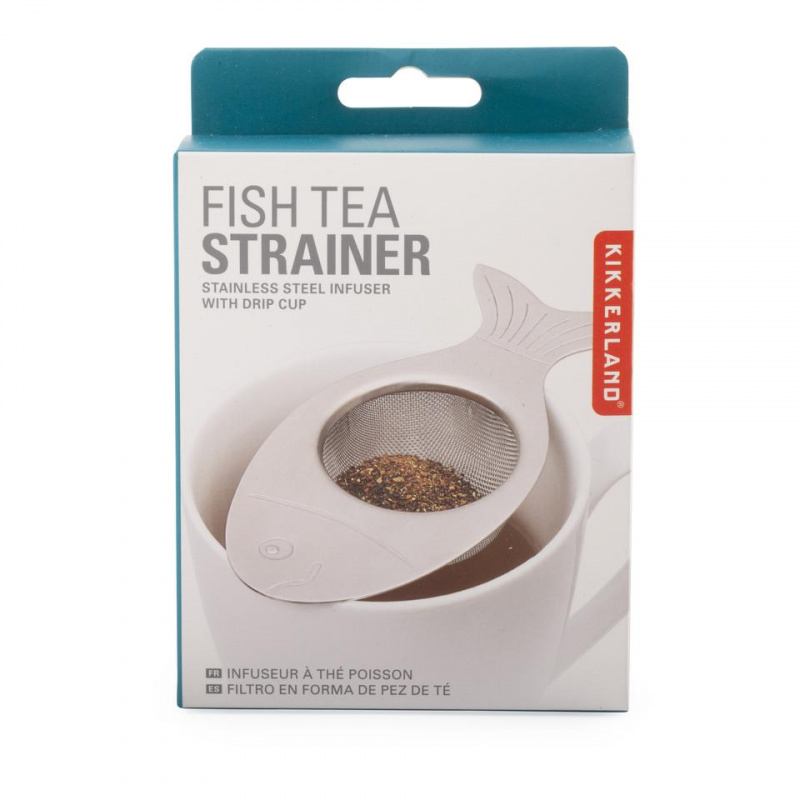 Kikkerland FISH TEA STRAINER濾茶器