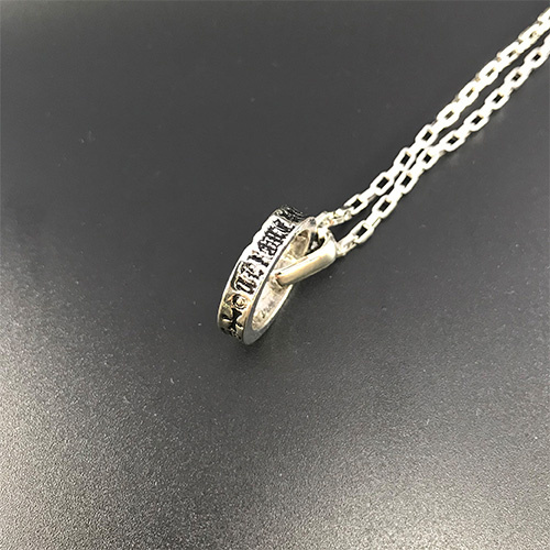 男士項鏈連戒指吊飾