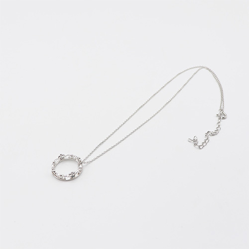 小碎石皇冠吊墜項鏈