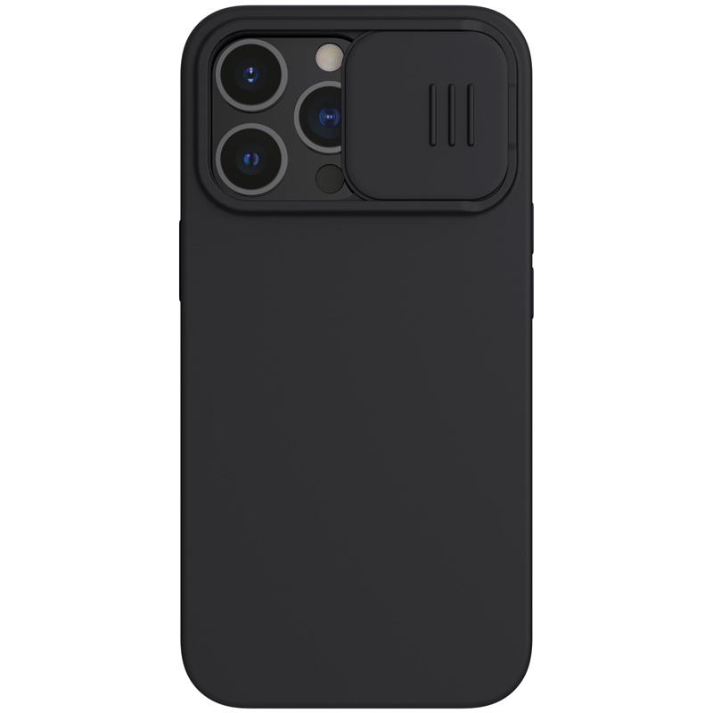 Nillkin iPhone 13/13 Pro/13 Pro Max 液態硅膠鏡頭滑蓋手機保護殼潤鏡系列