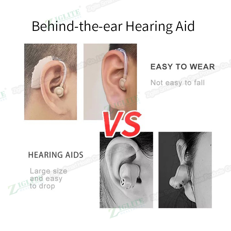 長者助聽器丨聲音擴大器丨弱聽助聽器丨USB充電丨藍牙模式丨耳背式丨助聽器丨4檔音量調節丨老人助耳機丨降噪丨左右耳均適用丨JAB