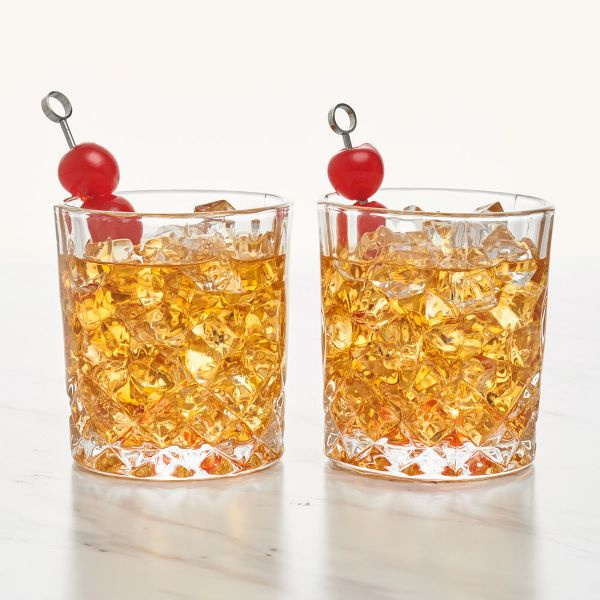 Kikkerland 2個裝威士忌玻璃杯套裝