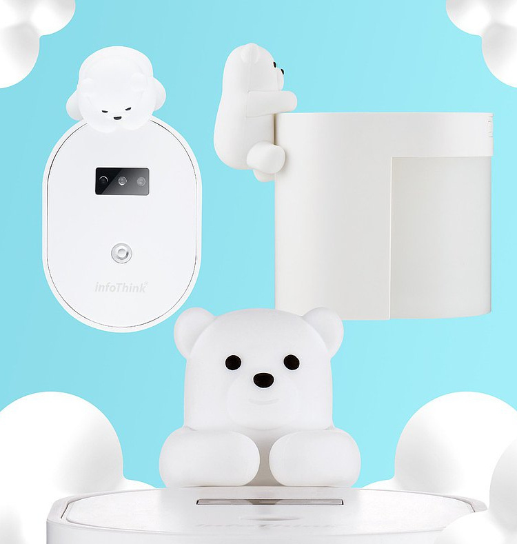 台灣 infoThink 小熊醫生智慧感應酒精消毒噴霧機 台灣 infoThink 小熊醫生智慧感應酒精消毒噴霧機