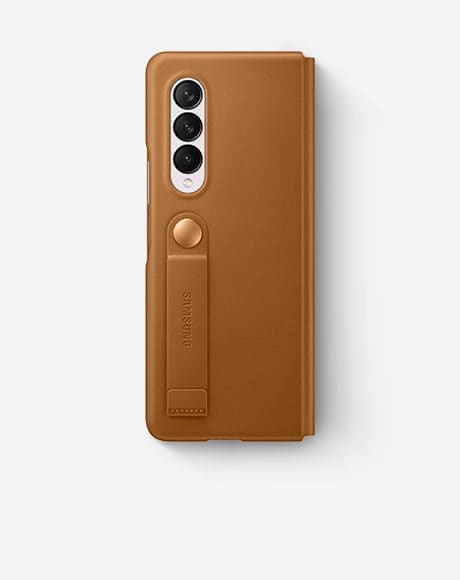 [全港免運費] SAMSUNG GALAXY Z FOLD 3 5G 皮革翻頁式皮套