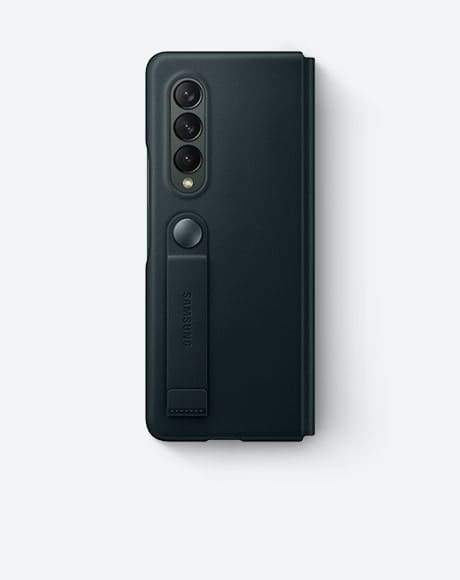 [全港免運費] SAMSUNG GALAXY Z FOLD 3 5G 皮革翻頁式皮套