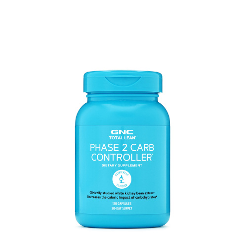 GNC TOTAL LEAN™PHASE 2 CARB CONTROLLER 白腎豆體重控制抑制澱粉吸收配方 [120粒]