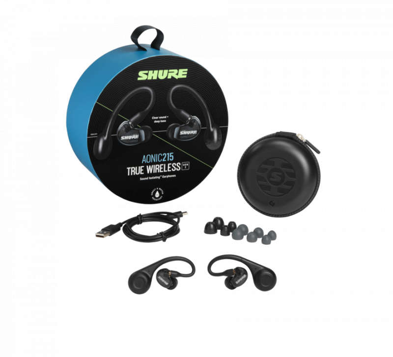 SHURE Aonic 215 Gen 2 True Wireless Sound Isolating Earphones 真無線耳機 [2色]