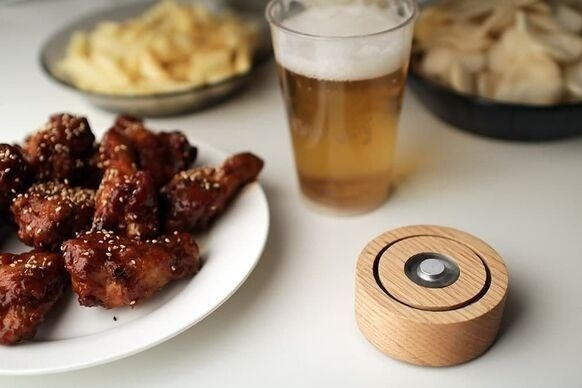 韓國 CREEB maker 超聲波振動便攜式桌面啤酒泡沫機 韓國 CREEB maker 超聲波振動便攜式桌面啤酒泡沫機