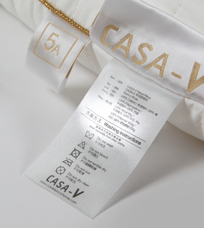 Casablanca CASA-V 羊毛珍珠枕 [VP100PWO19]