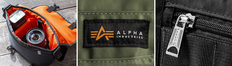 日本直送Alpha Industries Messenger Bag