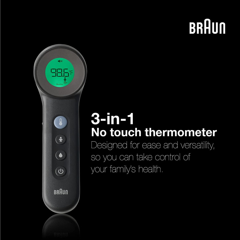 Braun BNT400 3-in-1 No Touch 額溫式溫度計