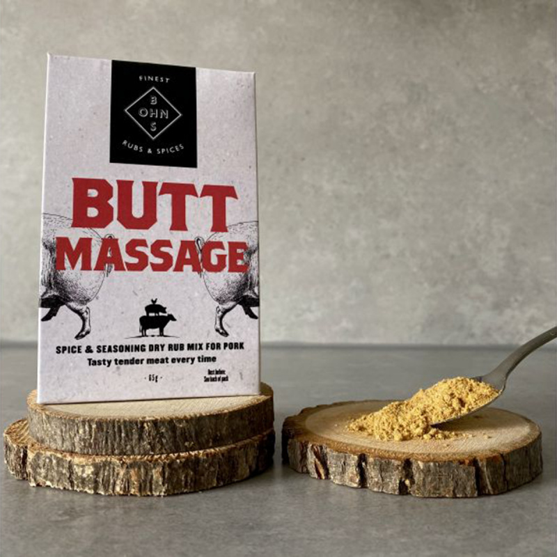 英國Bohns 燒烤伴侶 Butt Massage 按摩豬臀 醃肉調味粉 60g【市集世界 - 英倫市集】