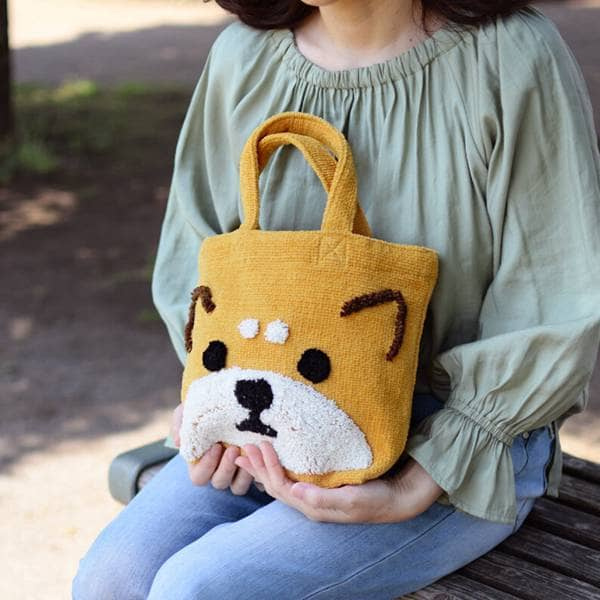 (現貨) Tomo Corporation 柴犬造型手挽袋