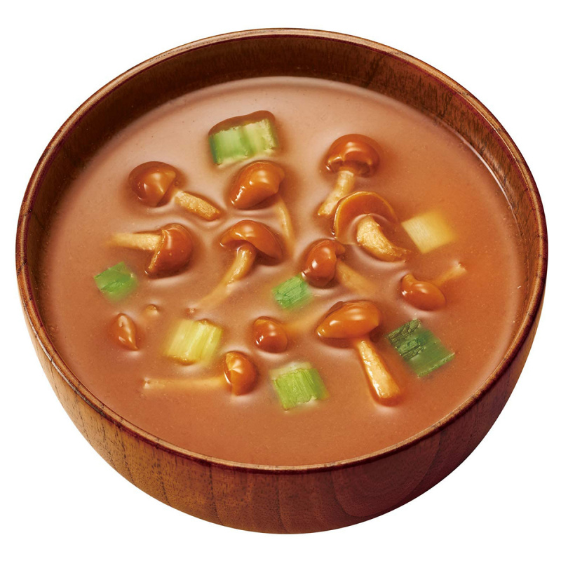 日本 天野食品 沖泡即食湯 野菇赤味噌湯 5包裝【市集世界 - 日本市集】