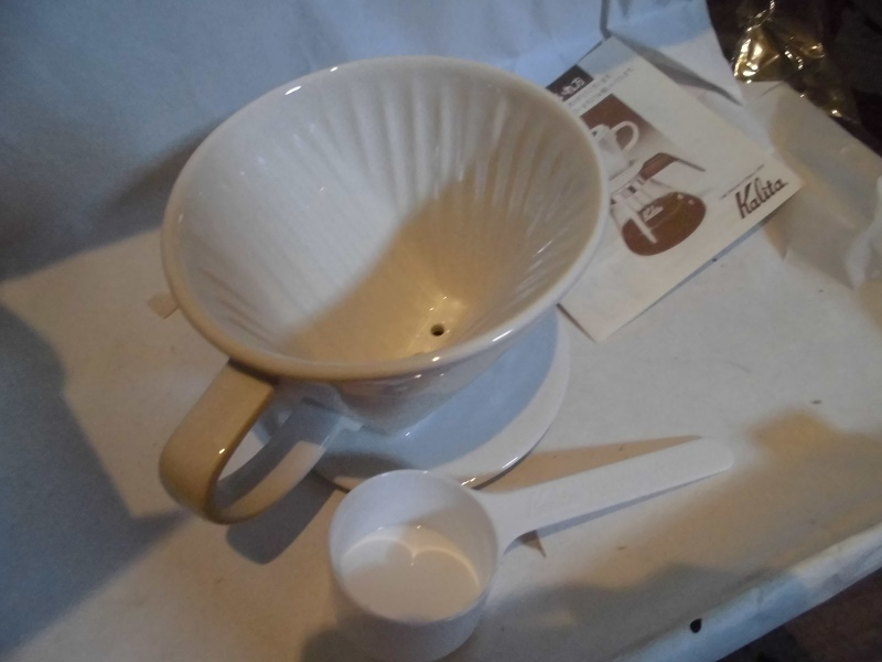 Kalita 陶瓷咖啡濾杯 2-4人份 102-Lotto (白色)