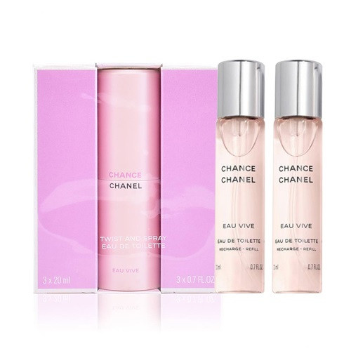 CHANEL CHANCE EAU VIVE Women 3.4 oz / 100 ml EDT Spray NEW FACTORY