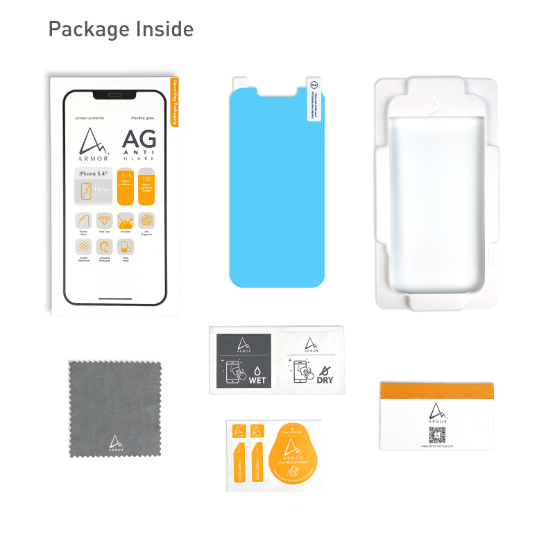 ARMOR iPhone 13 Mini 軟性玻璃防眩光、濾藍光螢幕保護貼
