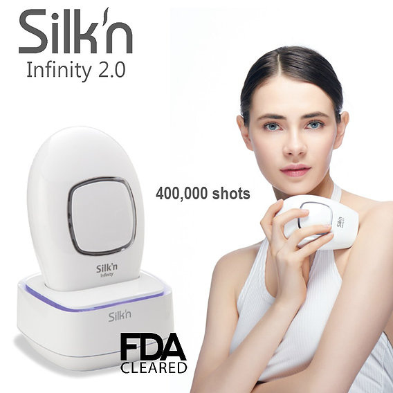 Silk’n Infinity 2.0 家用宅光脫毛機 (連一個藍光清潔裝置)