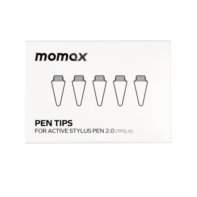 Momax ONELINK iPad 專用主動式電容觸控筆 (支援新iPad Mini) 2.0 + 筆頭替換裝 TP5-TP5LX