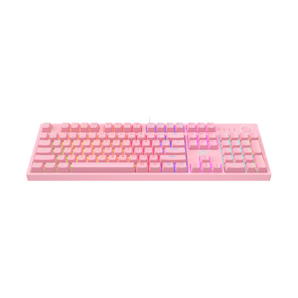 Havit KB871 粉紅色打機鍵盤