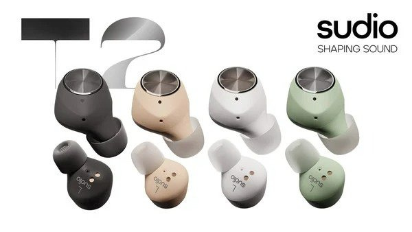 Sudio 主動式降噪真無線耳機 T2