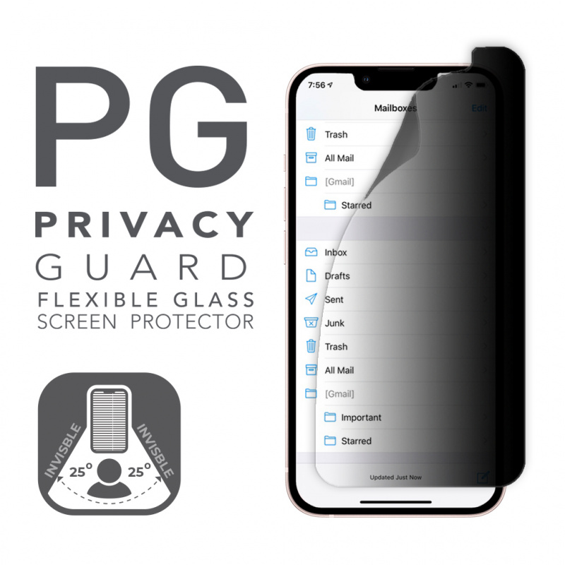 ARMOR iPhone 13 Mini 軟性玻璃9H防窺螢幕保護貼