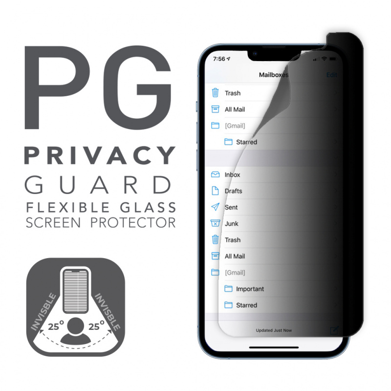 ARMOR iPhone 13 Pro / 13 軟性玻璃9H防窺螢幕保護貼