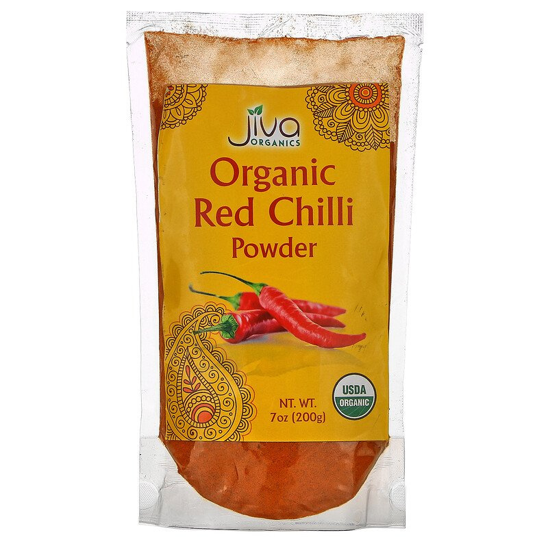 Jiva Organics【辣中帶甘】天然有機紅辣椒粉（200g）-燒烤/湯料/肉類調味/蔬菜/三文治等【平行進口】