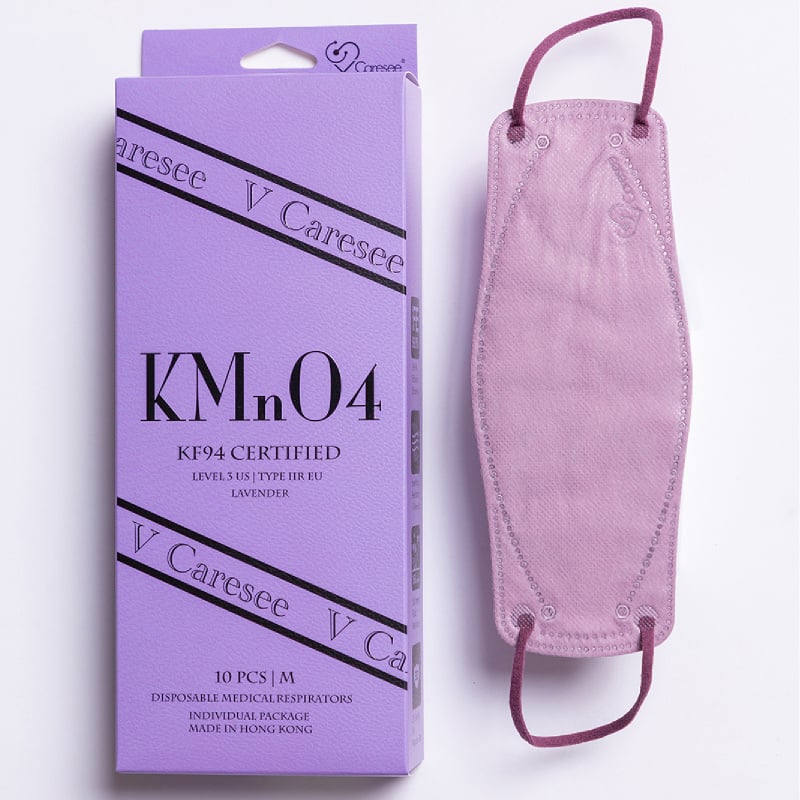 【元素 超立體成人 3D口罩】 KMnO4 紫羅蘭 獨立包裝  (10片)