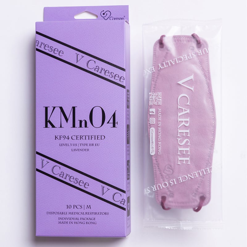 【元素 超立體成人 3D口罩】 KMnO4 紫羅蘭 獨立包裝  (10片)