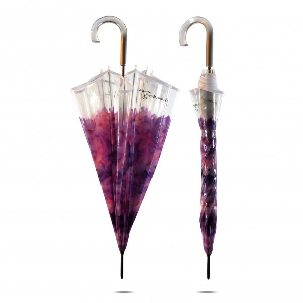 BY MARRIS DAVIDSON LEE - Splash Of Lilies Umbrella - Light Purple