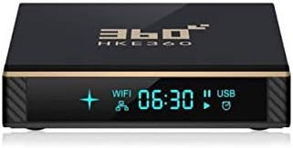 HKE360 Plus 8K 第6代 4+32G 語音版電視盒子丨語音遙控、Wifi 6、藍牙5.2、USB
