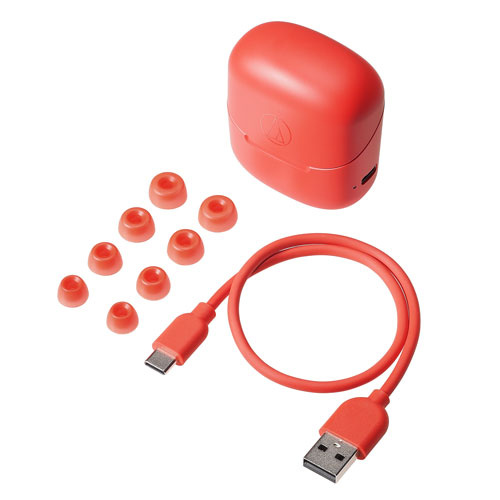 Audio Technica 真無線耳機 ATH-CK3TW [紅色]