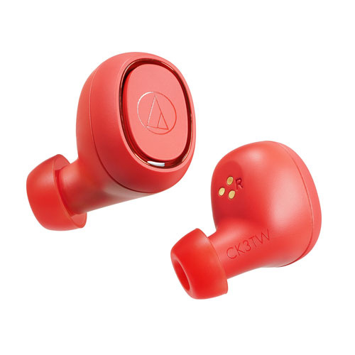 Audio Technica 真無線耳機 ATH-CK3TW [紅色]