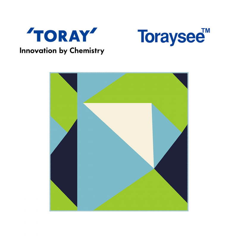 Torayvino - 日本 東麗 Toraysee™超微細纖維特效鏡頭布/眼鏡布 (三角形款式)