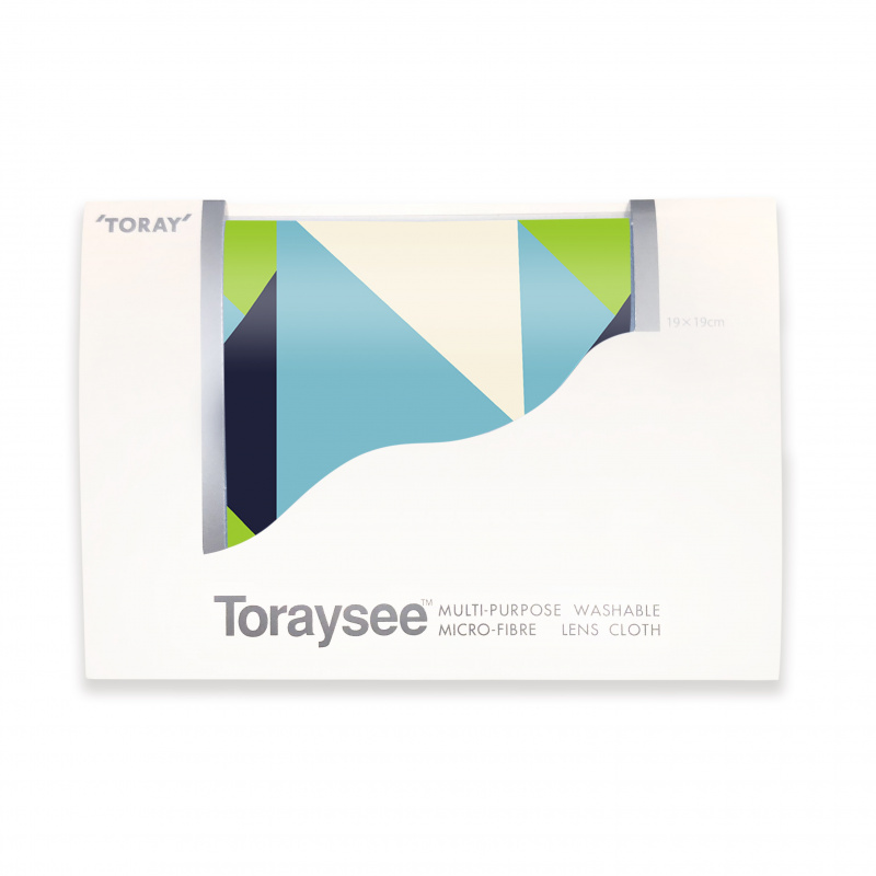 日本 東麗 Toraysee™超微細纖維特效鏡頭布/眼鏡布 (三角形款式)