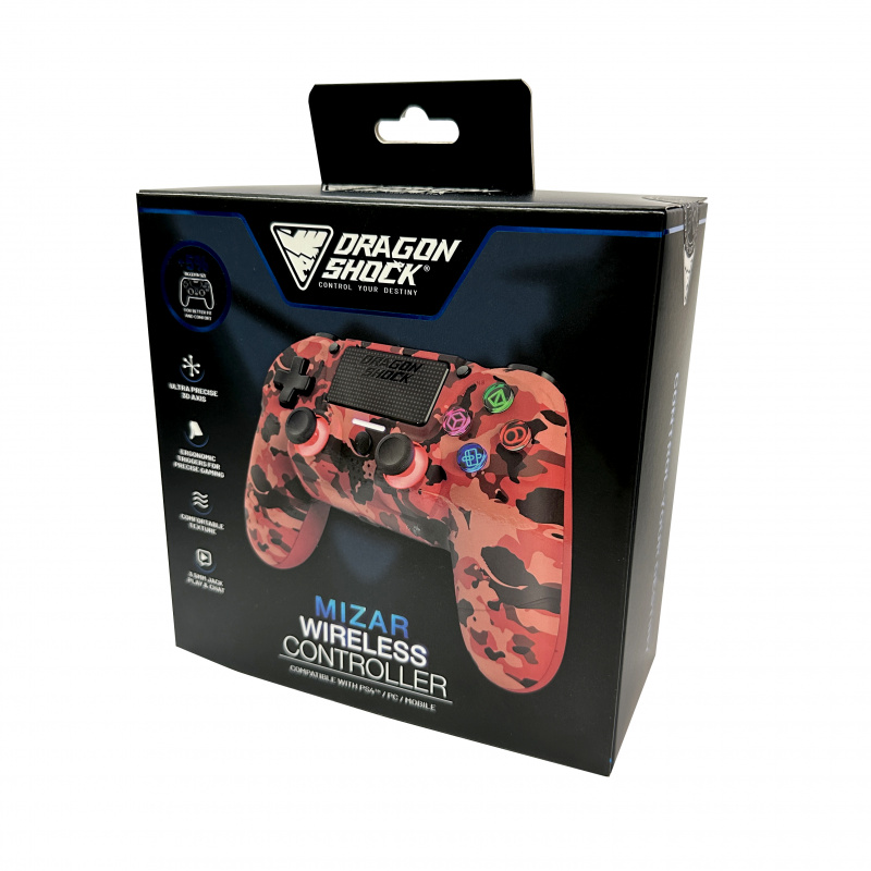 Dragon War 專業電競藍牙5.0 CONTROLLER PC/手機/PS4手制 [G-PS4-002]
