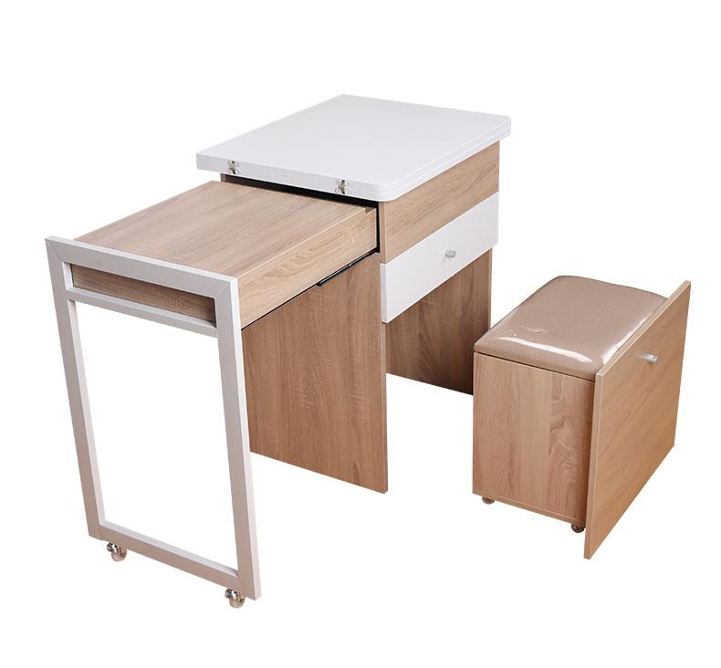 MerryRabbit -多功能伸縮梳妝檯書桌MR-306