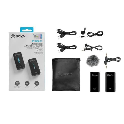 BOYA &nbsp;BY-XM6-S2 雙線無線電視系統