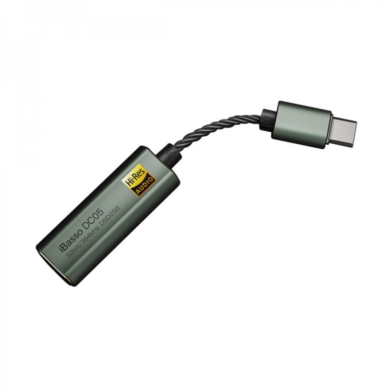 iBasso DC05 (新一代雙DAC 16X MQA解碼3.5mm耳放線)