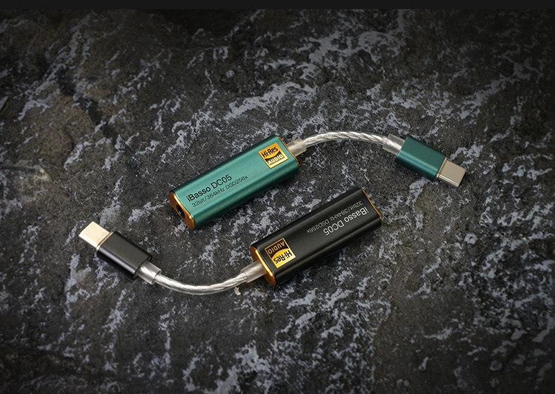iBasso DC05 (新一代雙DAC 16X MQA解碼3.5mm耳放線)
