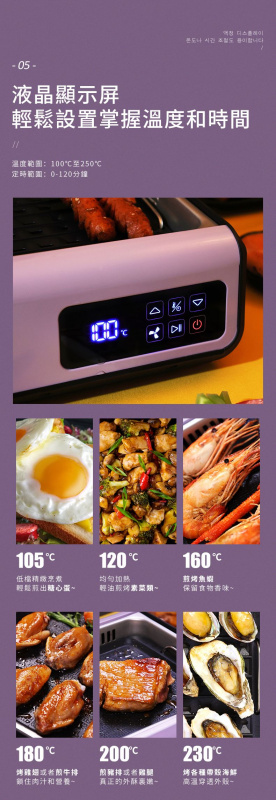 韓國 DAEWOO S19 最新無煙烤爐