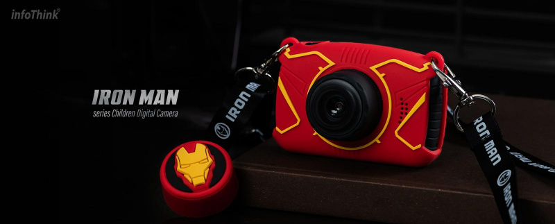 Infothink 迪士尼系列兒童數位相機 (鋼鐵俠/小熊維尼/蜘蛛人)
