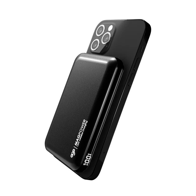 【香港行貨 一年保養】EGO MagPower 12000mAh Magsafe 15W 數顯行動電源