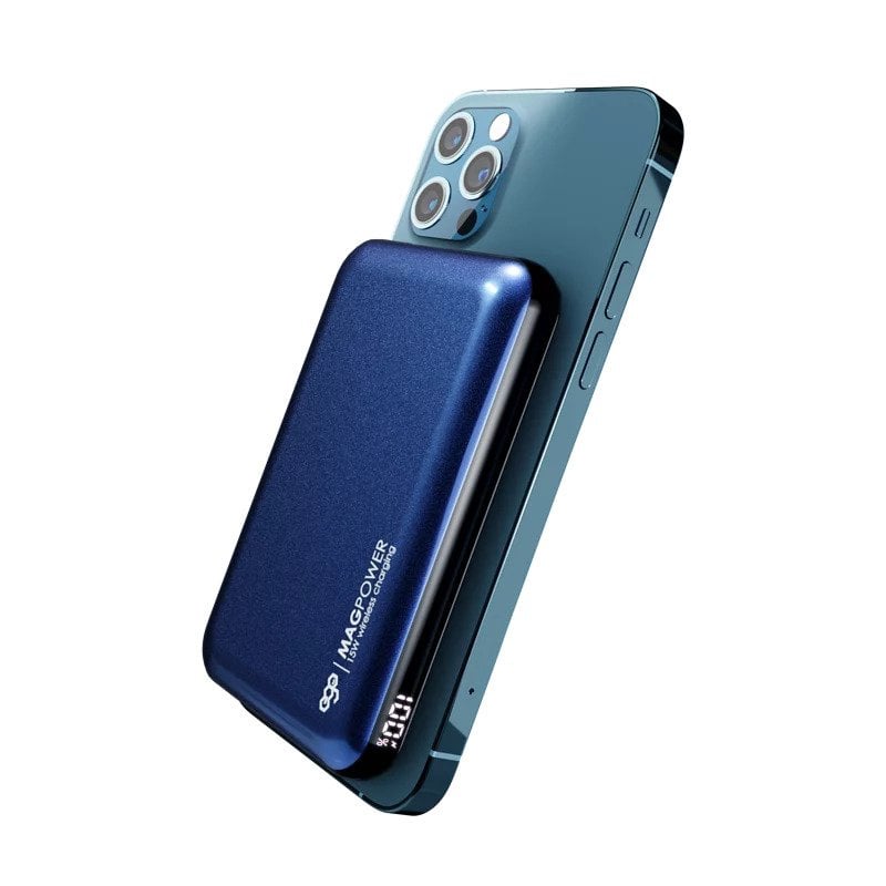 【香港行貨 一年保養】EGO MagPower 12000mAh Magsafe 15W 數顯行動電源