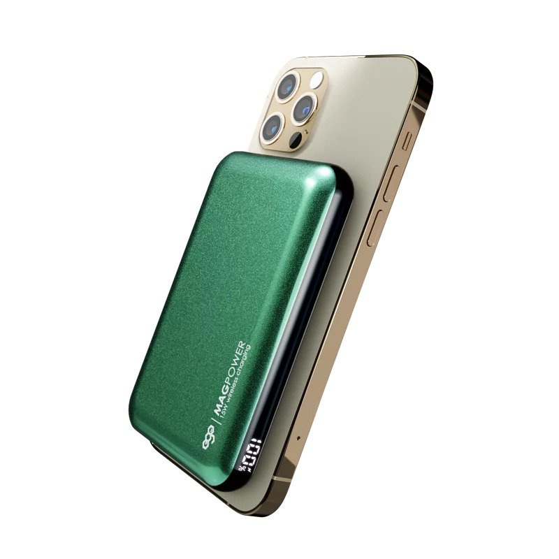 【香港行貨 一年保養】EGO MagPower 12000mAh Magsafe 15W 數顯行動電源